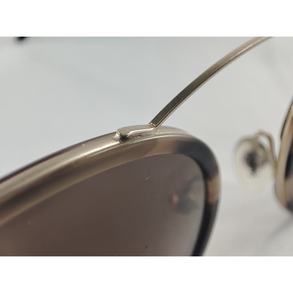 Spektre Metro 2 Sunglasses Gold‎ Tortoise MR04A Hand Made Italy 48mm Brown Grad Spektre Metro 2 Sunglasses Gold Tortoise MR04A Hand Made  main image 4